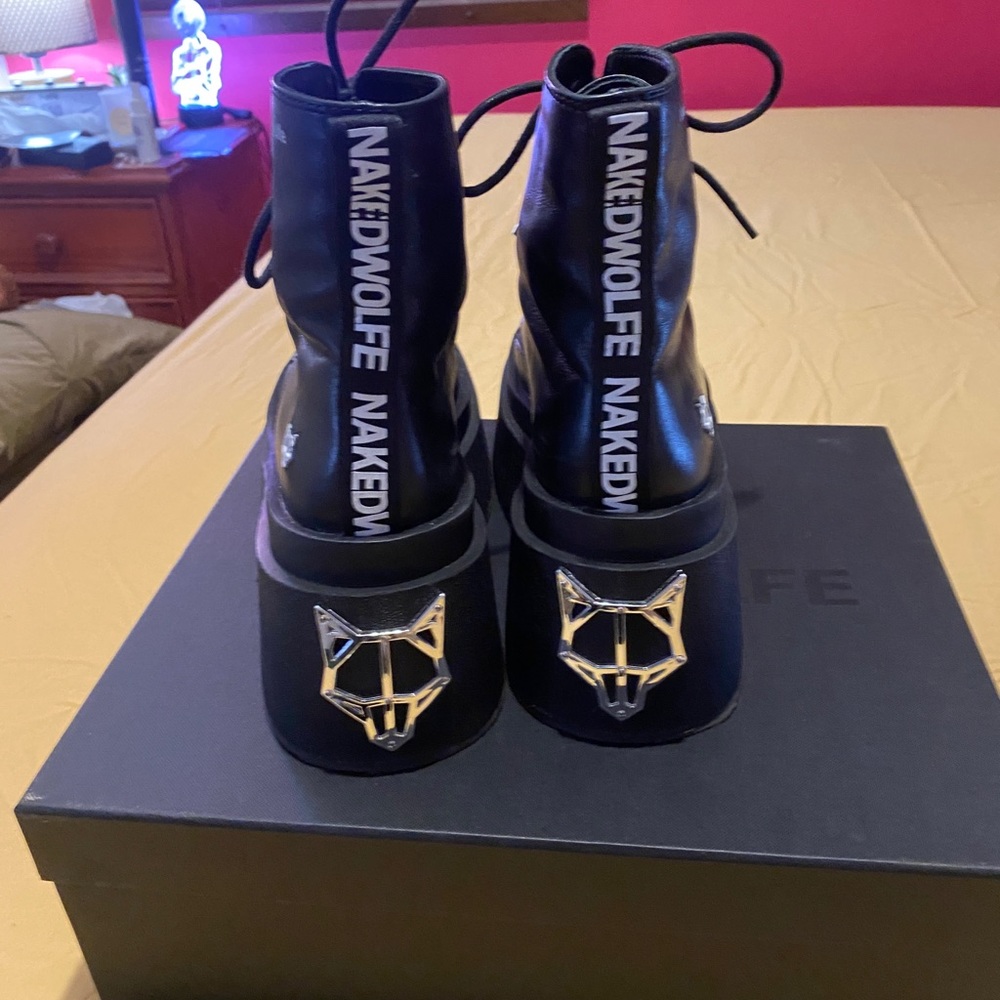 Naked Wolfe Saturn Boots size EU37/AU7 - Picture 3 of 6